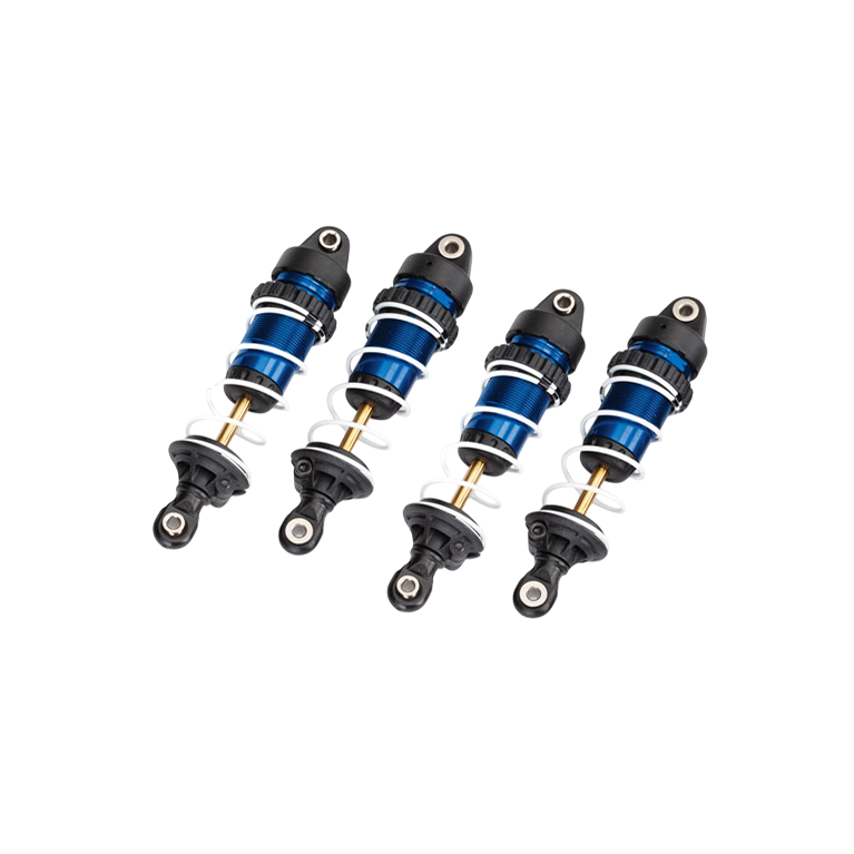 Amortisseurs GTR aluminium - TRAXXAS 10765-BLUE