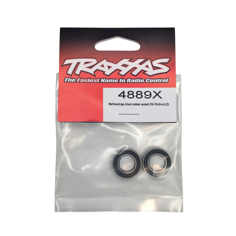 Roulements à billes étanches 10x19x5 mm (x2) - TRAXXAS 4889X