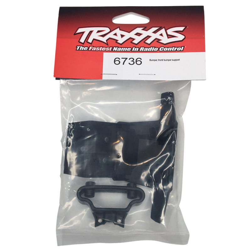 Pare-chocs avant avec support Rustler - TRAXXAS 6736