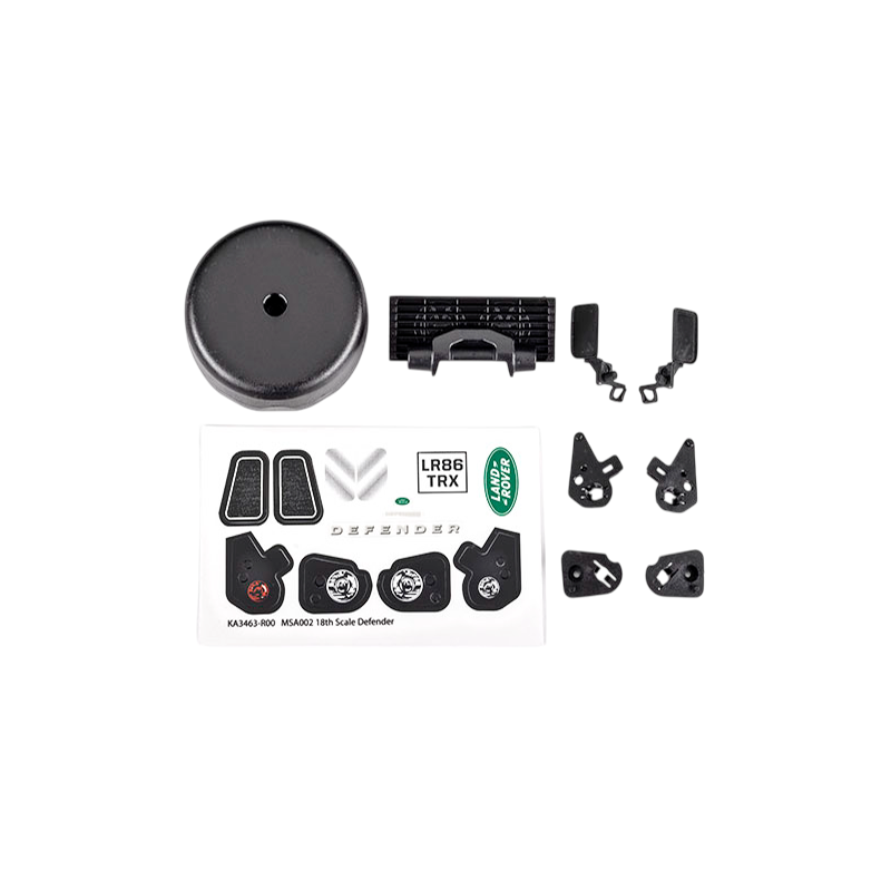 Rétroviseurs latéraux / cache-roue Land Rover - TRAXXAS 9720