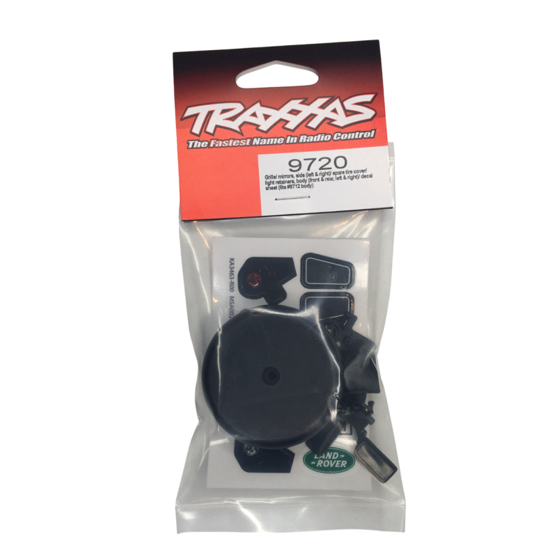 Rétroviseurs latéraux / cache-roue Land Rover - TRAXXAS 9720