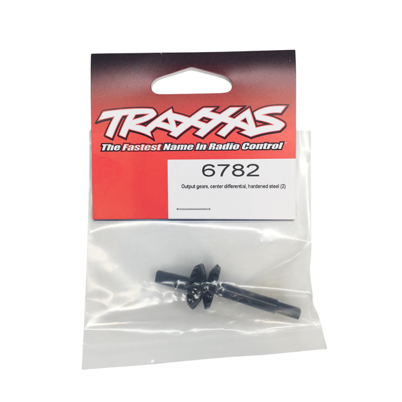 Pignons de sortie de différentiel central (acier trempé) - TRAXXAS 6782