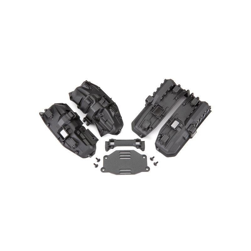 Set garde boue Avant et Arrière TRX-4 - TRAXXAS 8080X