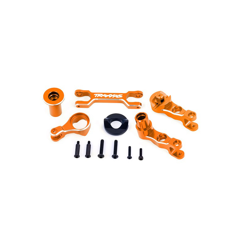 Renvoi de servo en Aluminium orange - TRAXXAS 7746-ORNG