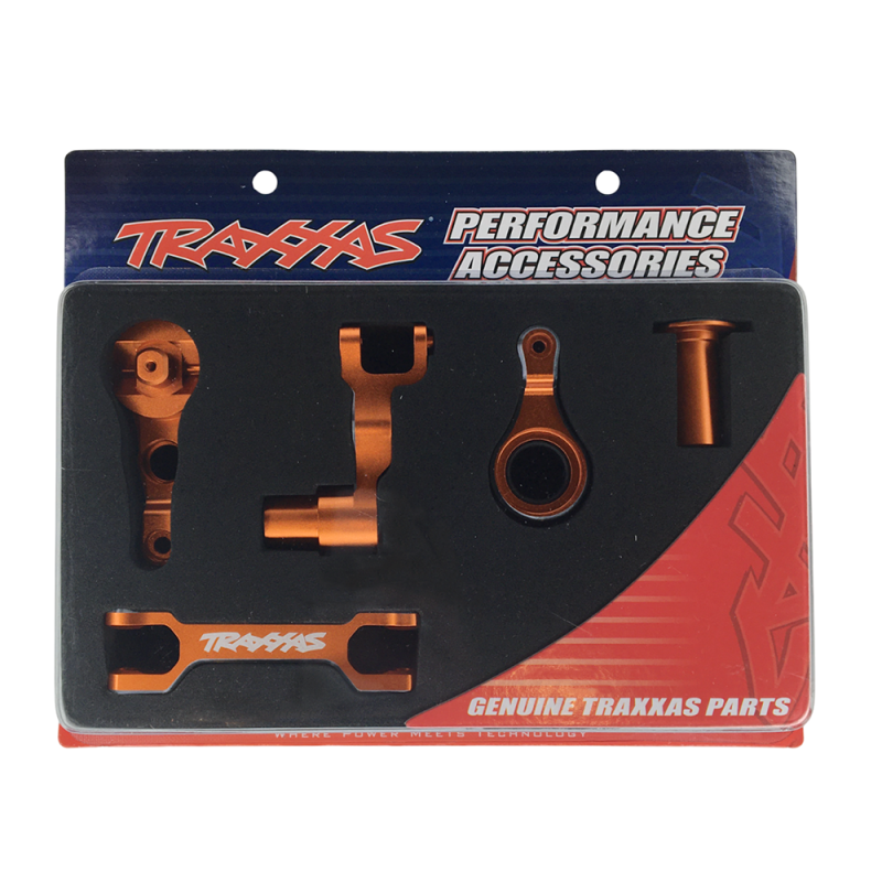 Renvoi de servo en Aluminium orange - TRAXXAS 7746-ORNG