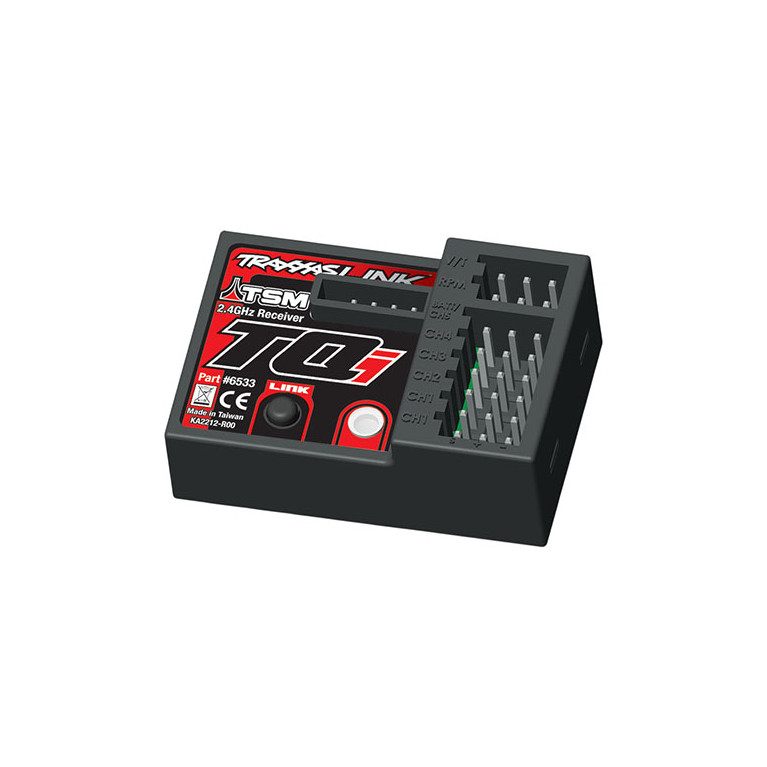 Radio TQi 2.4 GHz Bluetooth + Récepteur TSM 6518 - TRAXXAS 6507R
