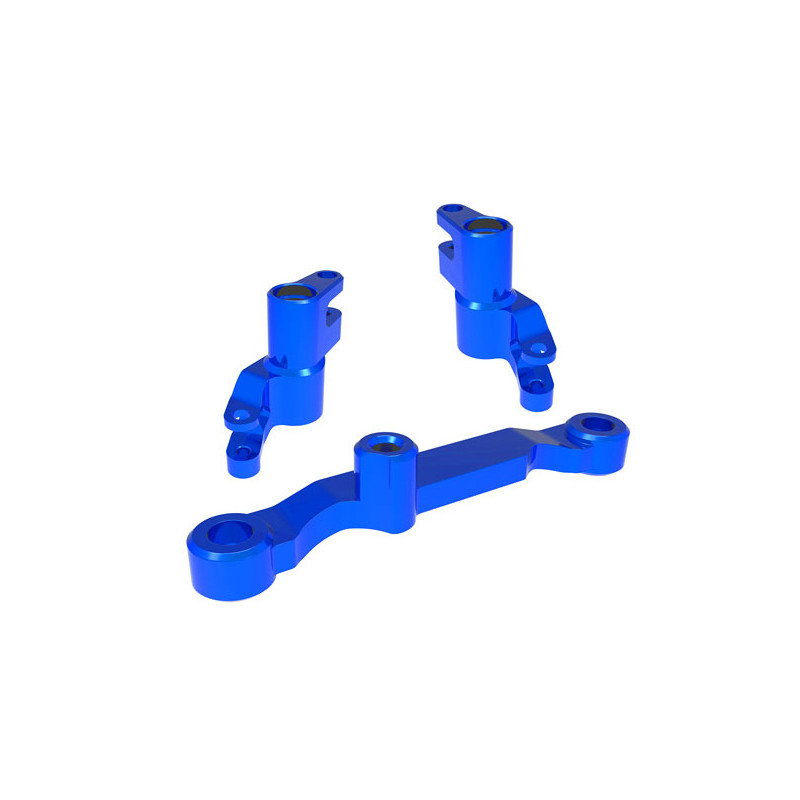 Renvoi de direction aluminium bleu - TRAXXAS 10743-BLUE