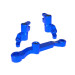 Renvoi de direction aluminium bleu - TRAXXAS 10743-BLUE