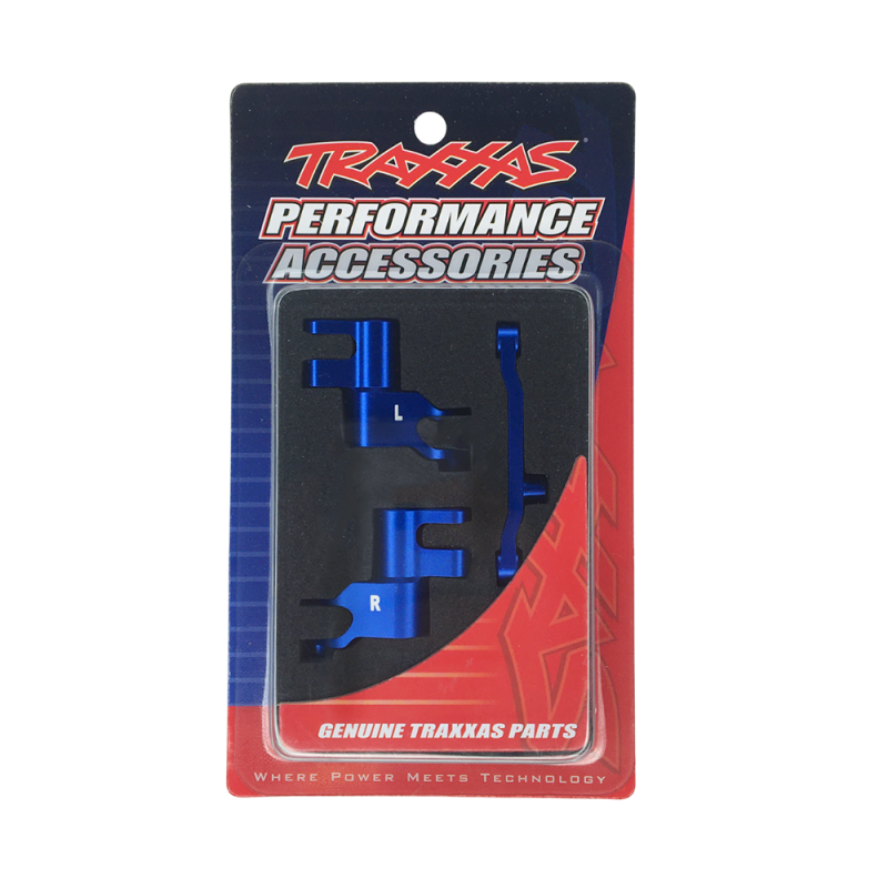 Renvoi de direction aluminium bleu - TRAXXAS 10743-BLUE