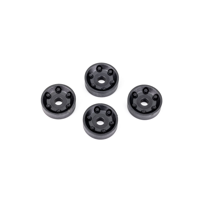 Rondelles de roues noires - TRAXXAS 10257