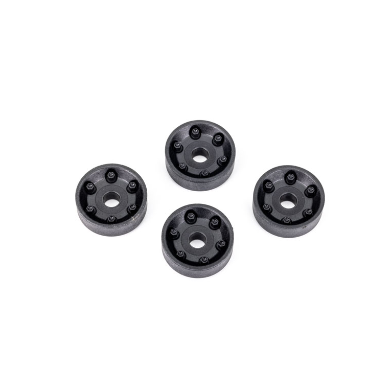 Rondelles de roues noires - TRAXXAS 10257