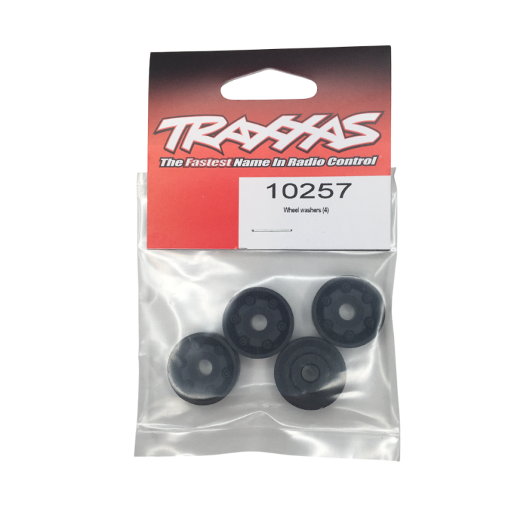 Rondelles de roues noires - TRAXXAS 10257