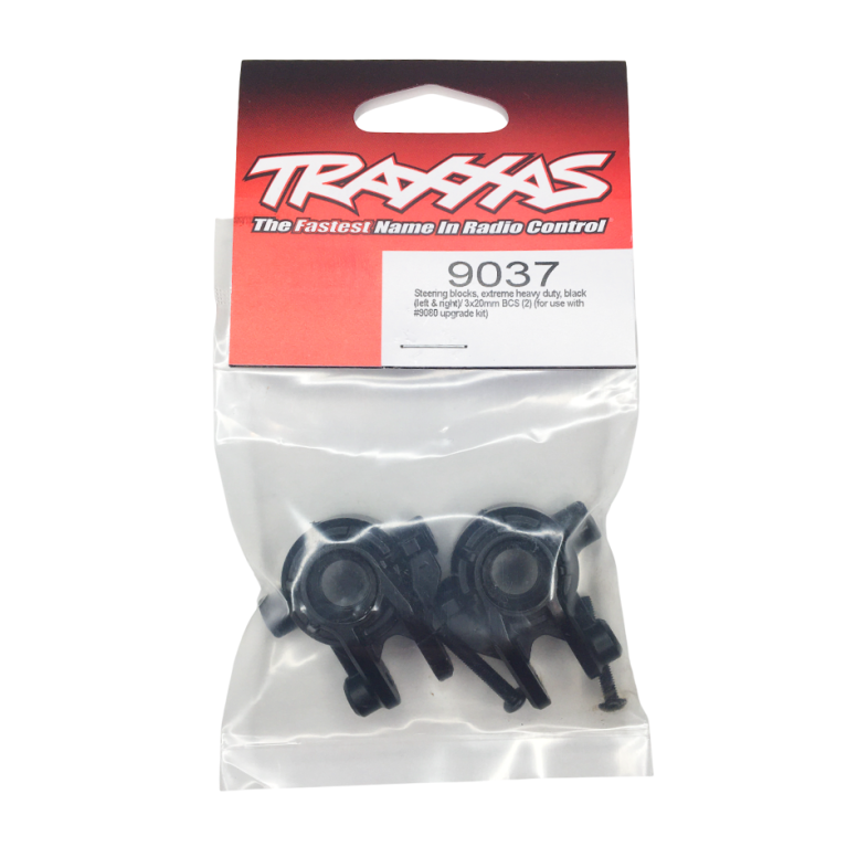 Fusées avant renforcées noires (x2) - TRAXXAS 9037