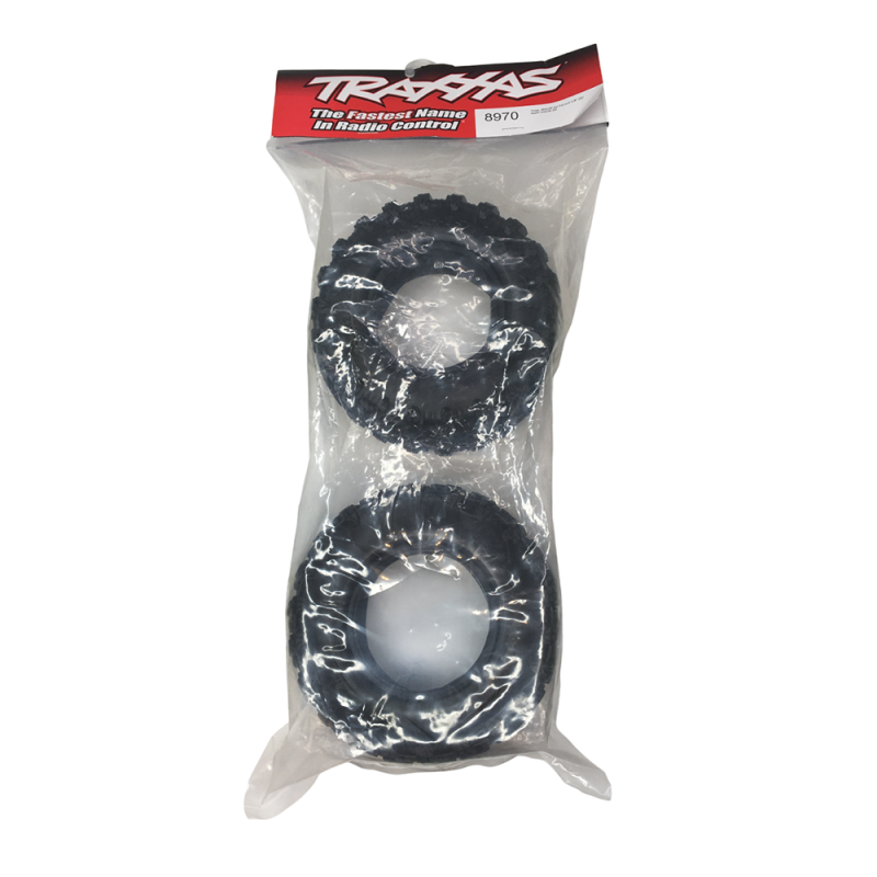 2 Pneus tout-terrain Rugged Maxx - TRAXXAS 8970