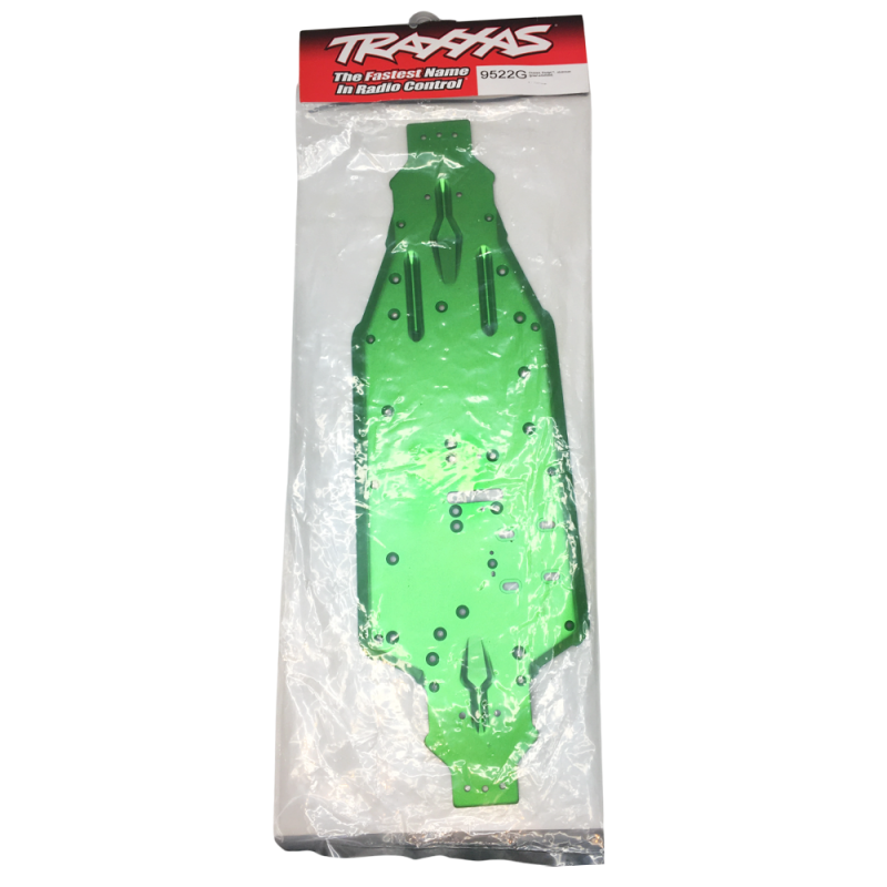 Châssis Sledge en aluminium vert - TRAXXAS 9522G
