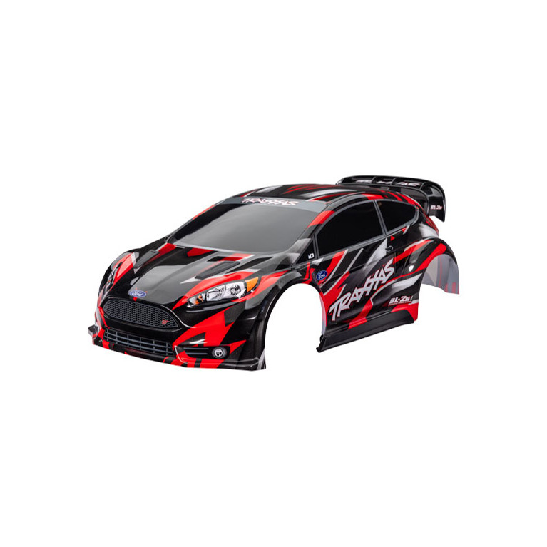 Carrosserie Ford Fiesta ST Rally Rouge - TRAXXAS 7418-RED