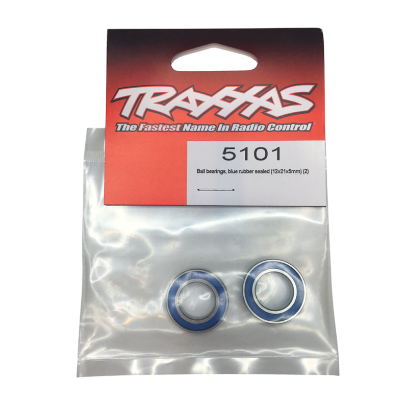 Roulements à billes 12x21x5 mm (x2) - TRAXXAS 5101