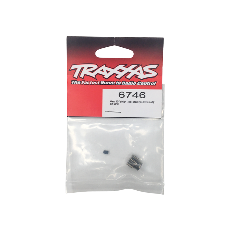 Pignon moteur acier 10 dents - TRAXXAS 6746