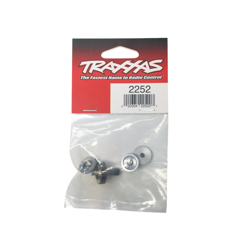 Pignons métalliques pour servos - TRAXXAS 2252