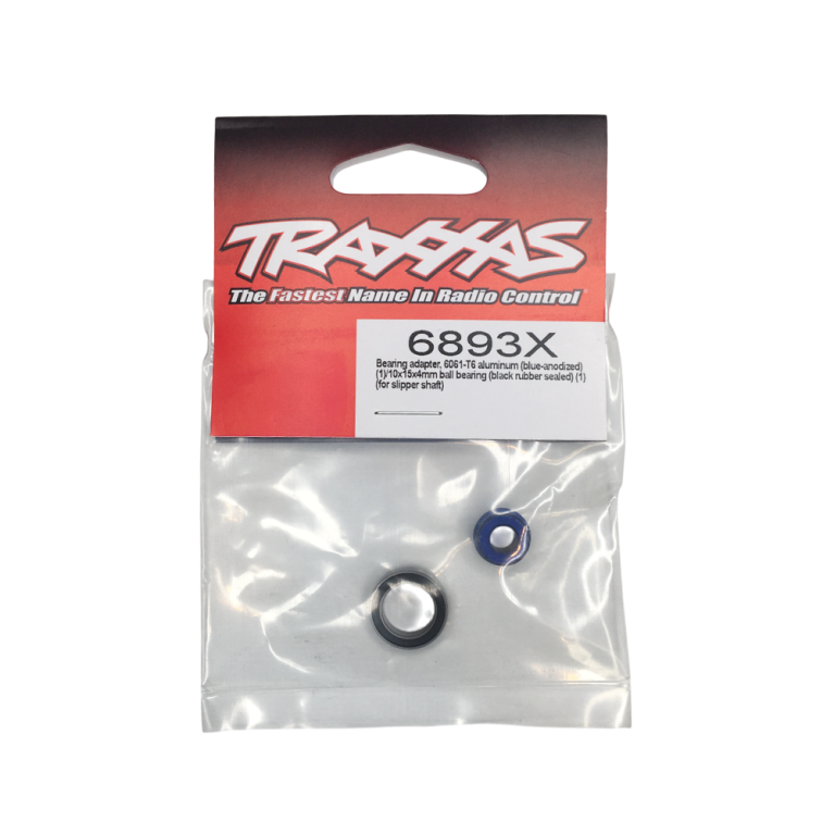 Adaptateur de roulement en alu bleu - TRAXXAS 6893X