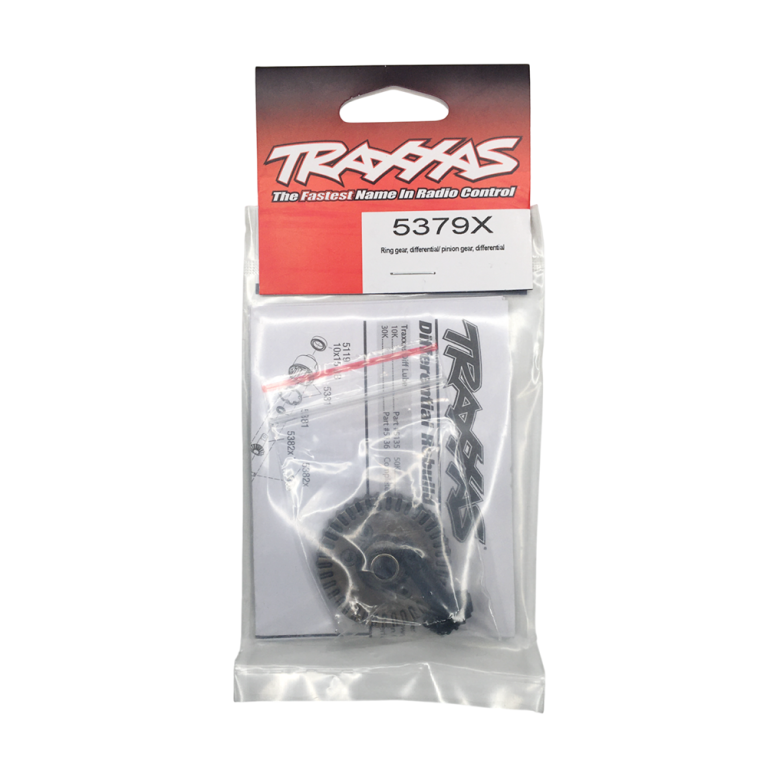 Couronne 37 dents + pignon différentiel - TRAXXAS 5379X