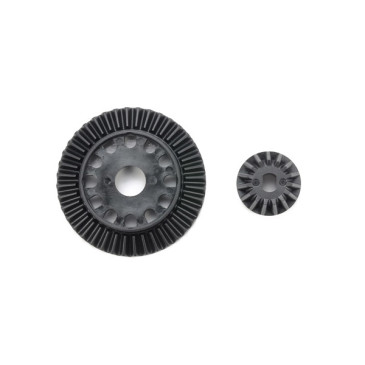 Couronne 40 dents XV02 + pignon d'attaque - TAMIYA 51703