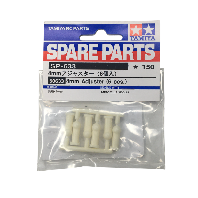 Chapes à rotule 4mm (x6) - TAMIYA 50633