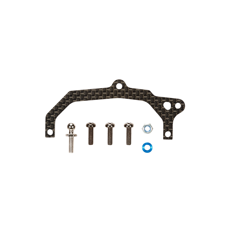 Plaque carbone d'amortisseur F104 Ver.II - TAMIYA 54576