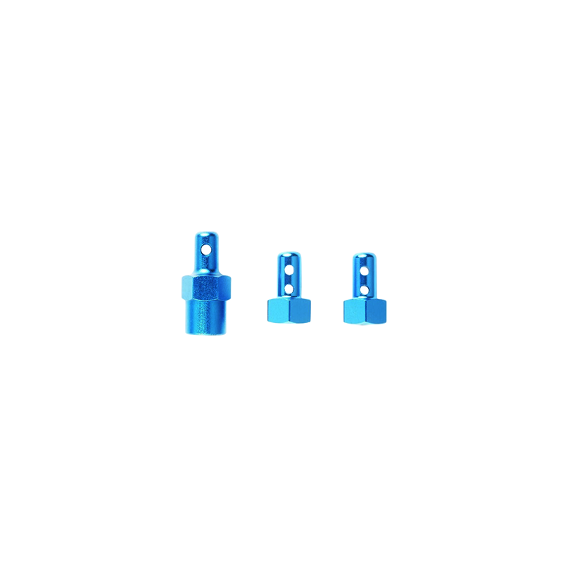 Plots de carrosserie en aluminium bleu - TAMIYA 54200