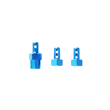 Plots de carrosserie en aluminium bleu - TAMIYA 54200