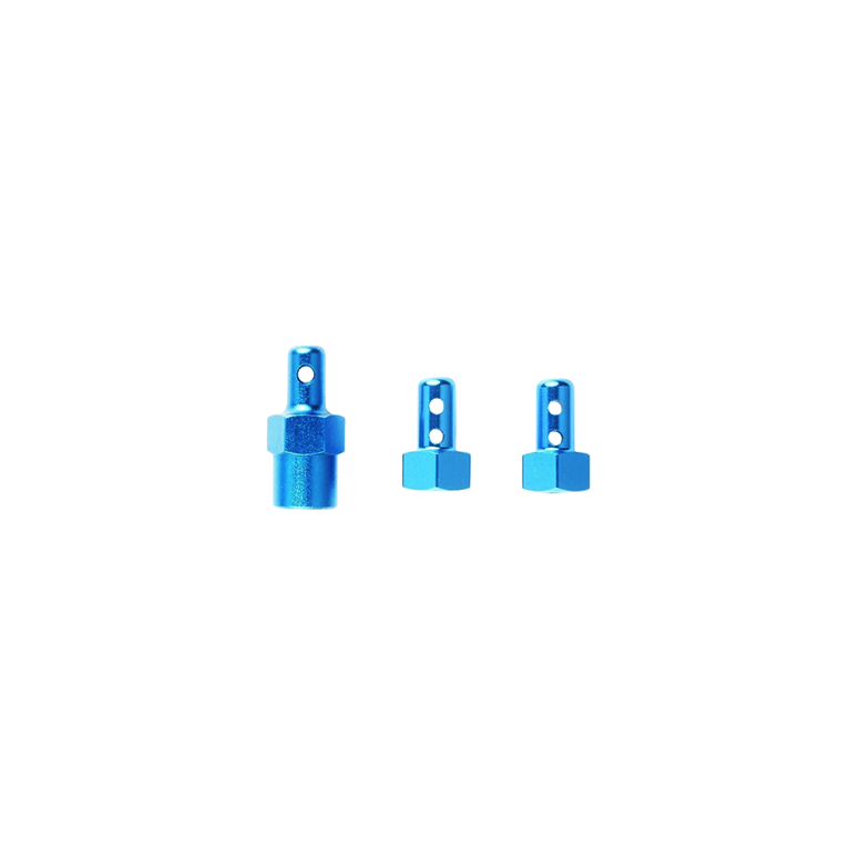 Plots de carrosserie en aluminium bleu - TAMIYA 54200