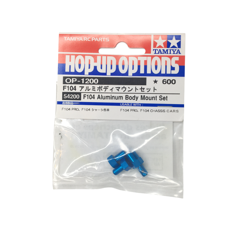 Plots de carrosserie en aluminium bleu - TAMIYA 54200