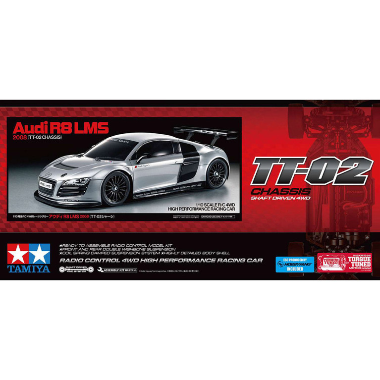 Réservation Audi R8 LMS 2008 TT02 - 1/10