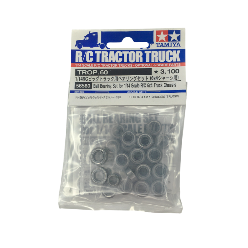 Roulements à billes camion 1/14 - TAMIYA 56560
