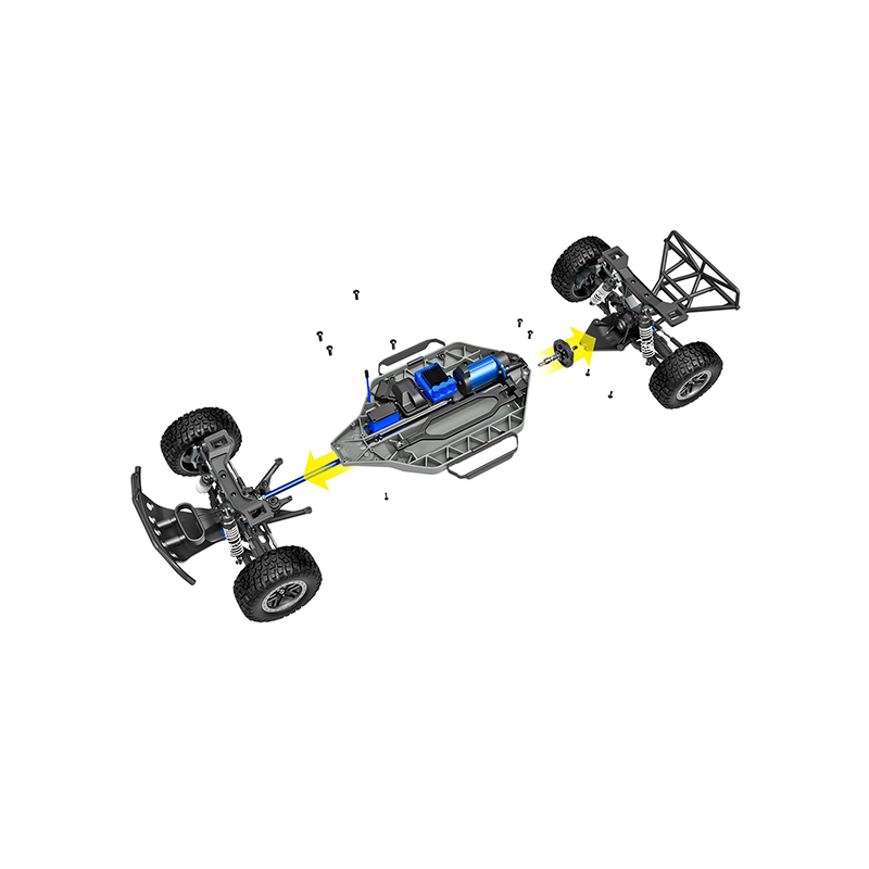 Slash 4X4 VXL Brushless - TRAXXAS 68386-4 GRN