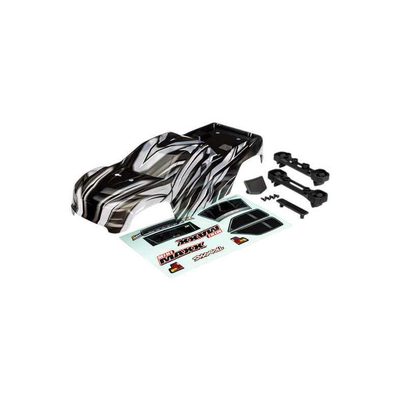Carrosserie Mini-Maxx noir à peindre - TRAXXAS 10711X