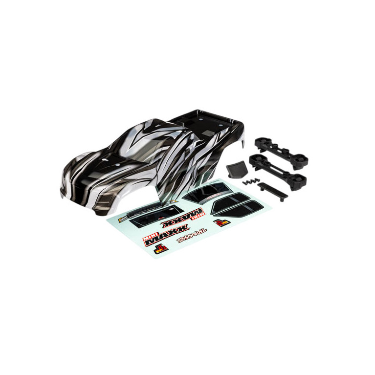 Carrosserie Mini-Maxx noir à peindre - TRAXXAS 10711X