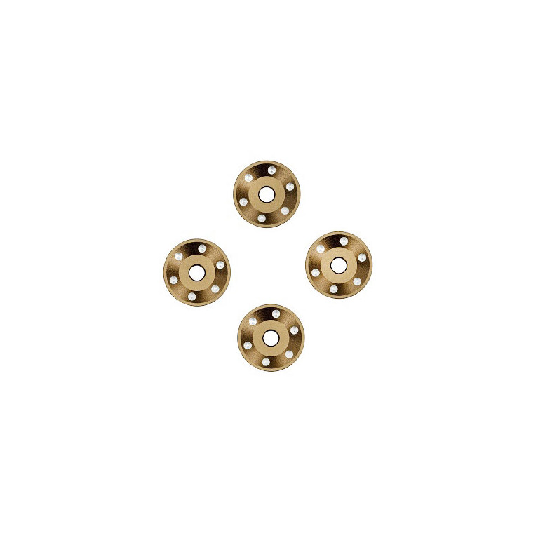 Rondelles de roues aluminium bronze - TRAXXAS 10257-BRNZ