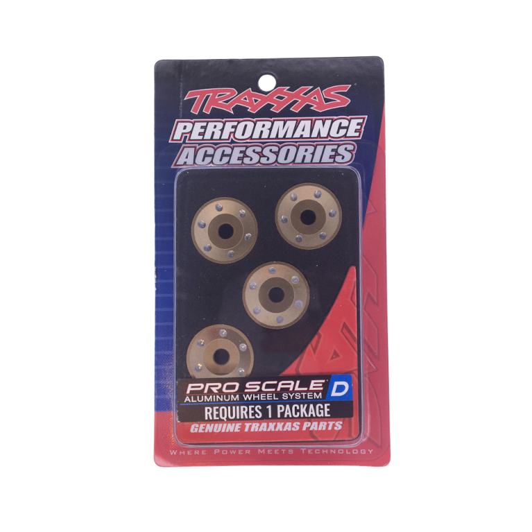 Rondelles de roues aluminium bronze - TRAXXAS 10257-BRNZ