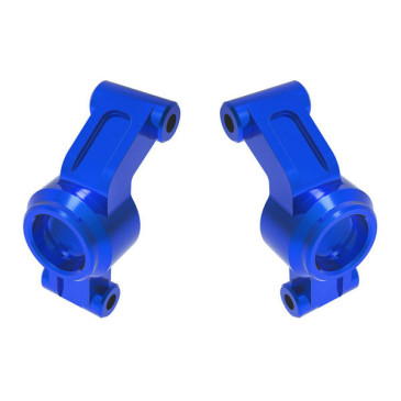 Fusées arrières en aluminium bleues - TRAXXAS 10751-BLUE