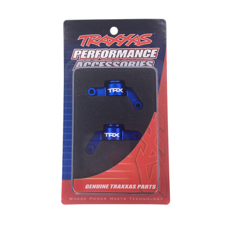 Fusées arrières en aluminium bleues - TRAXXAS 10751-BLUE