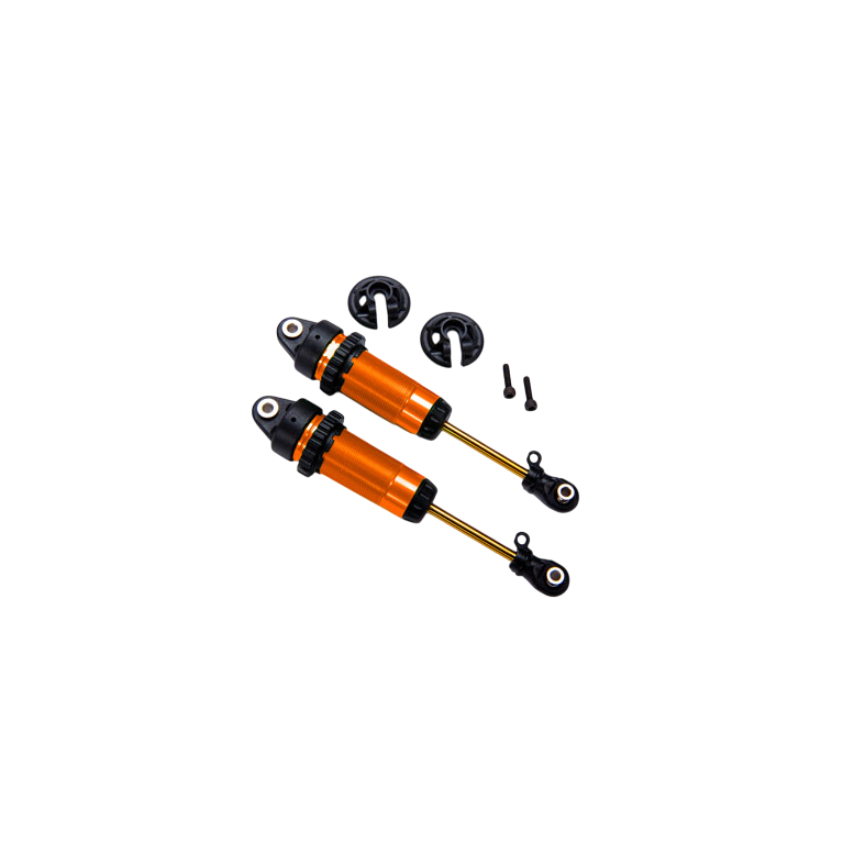 Amortisseurs GTR XX-Long aluminium orange - TRAXXAS 7462-ORNG
