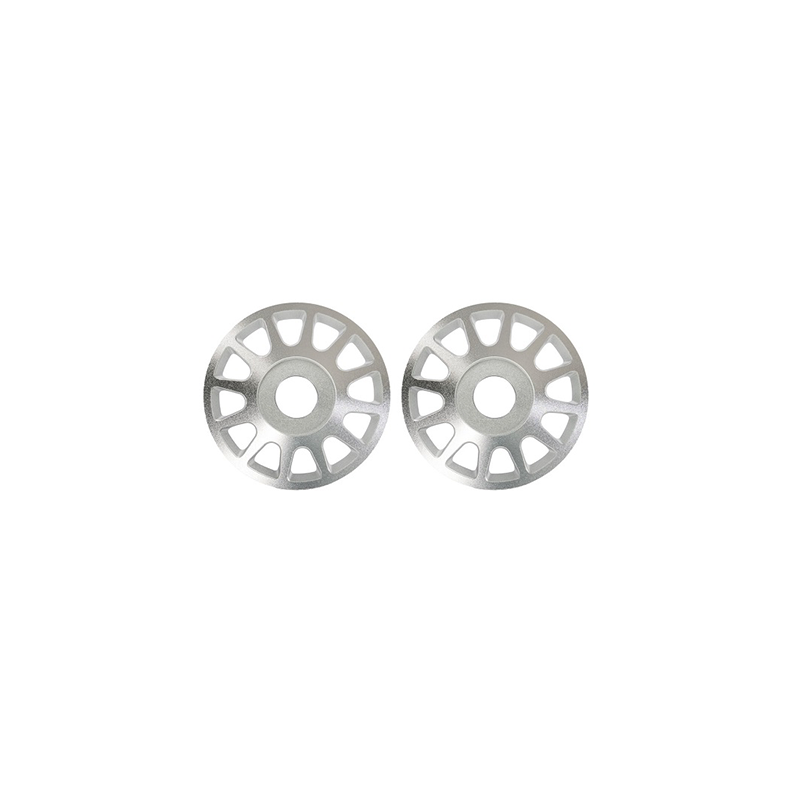 Jantes en aluminium ProScale argent (x2) - TRAXXAS 10274-SLVR