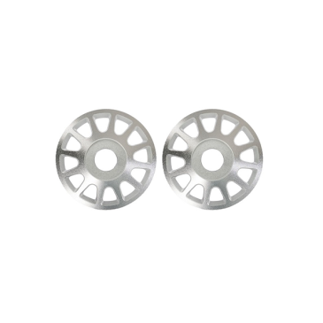 Jantes en aluminium ProScale argent (x2) - TRAXXAS 10274-SLVR