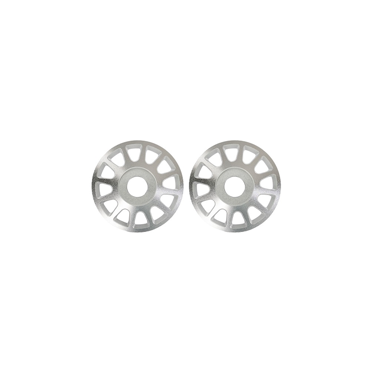 Jantes en aluminium ProScale argent (x2) - TRAXXAS 10274-SLVR