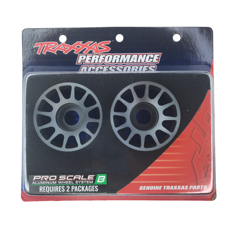 Jantes en aluminium ProScale grise (x2) - TRAXXAS 10274-GRAY