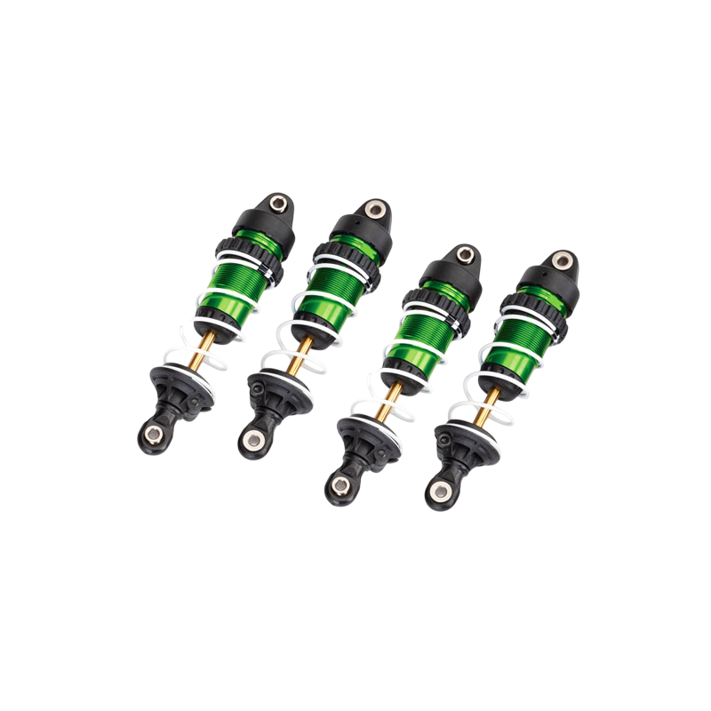 Amortisseurs GTR Long aluminium Vert - TRAXXAS 10765-GRN