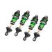 Amortisseurs GTR Long aluminium Vert - TRAXXAS 10765-GRN