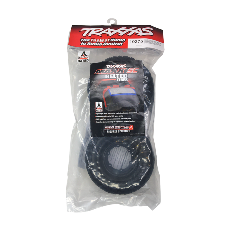 Pneus montés collés Maxx SC Pro Scale - TRAXXAS 10275