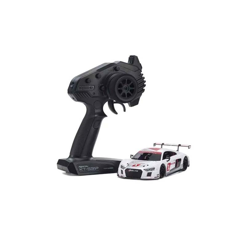 Mini-Z MR04 RWD Audi R8 LMS 2015 Blanc - KYOSHO 32357AS